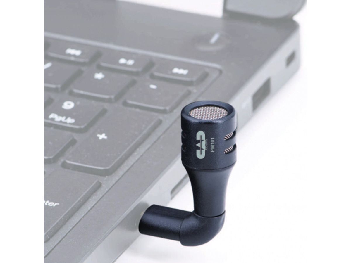 CAD Podmaster 3.5mm TRRS Mini Mobile (Phone/Tablet/Laptop/DSLR Camera) Microphone