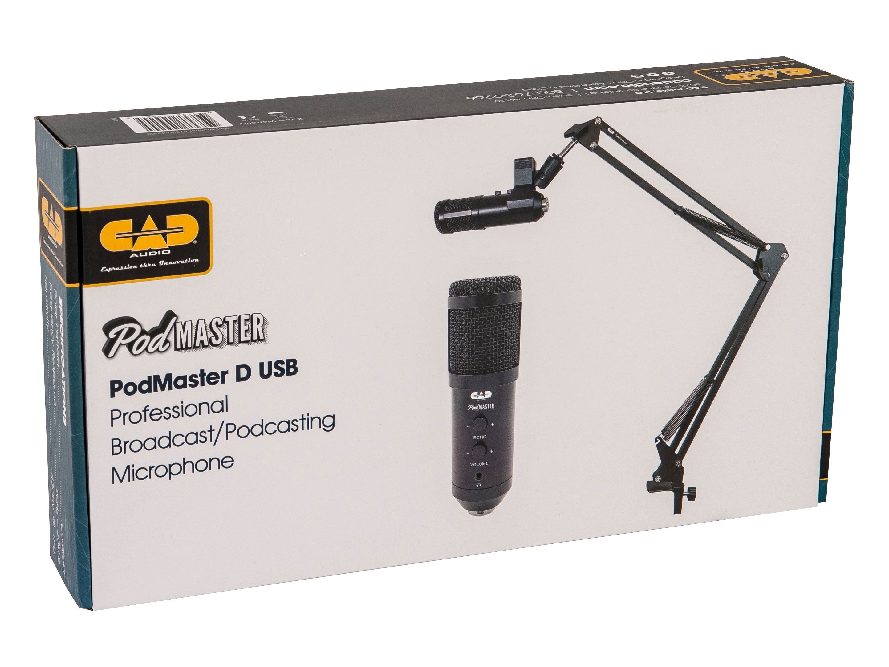 CAD Podmaster D USB Microphone Kit