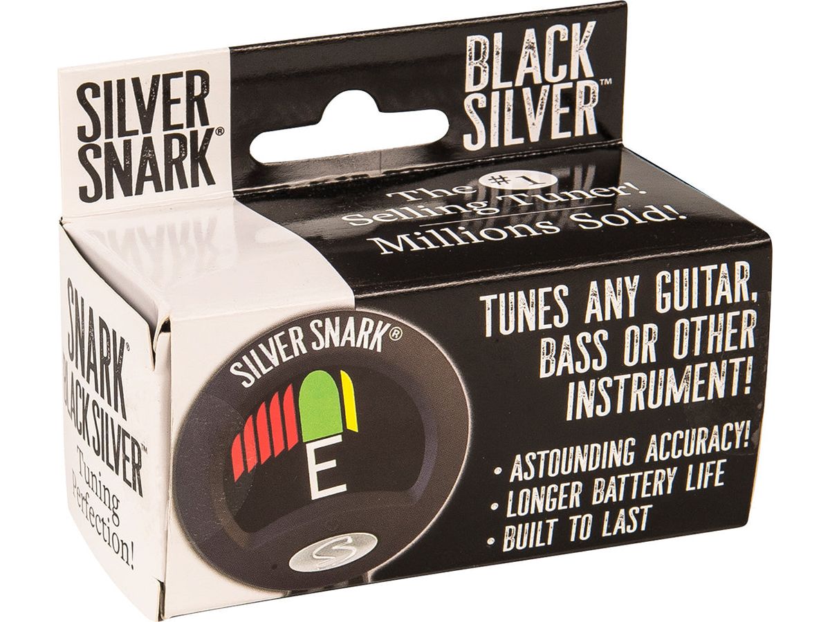 Silver Snark 2 Clip-on All Instrument Tuner ~ Black Silver