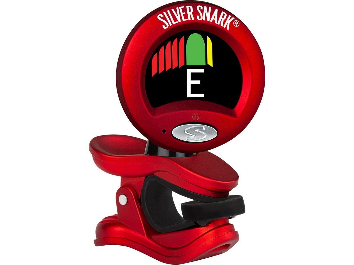 Silver Snark 2 Clip-on All Instrument Tuner ~ Red Silver
