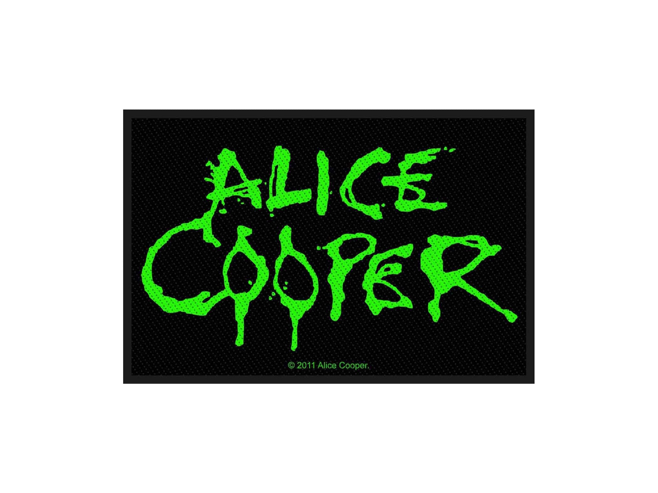 Alice Cooper Standard Patch: Logo (Sew on)