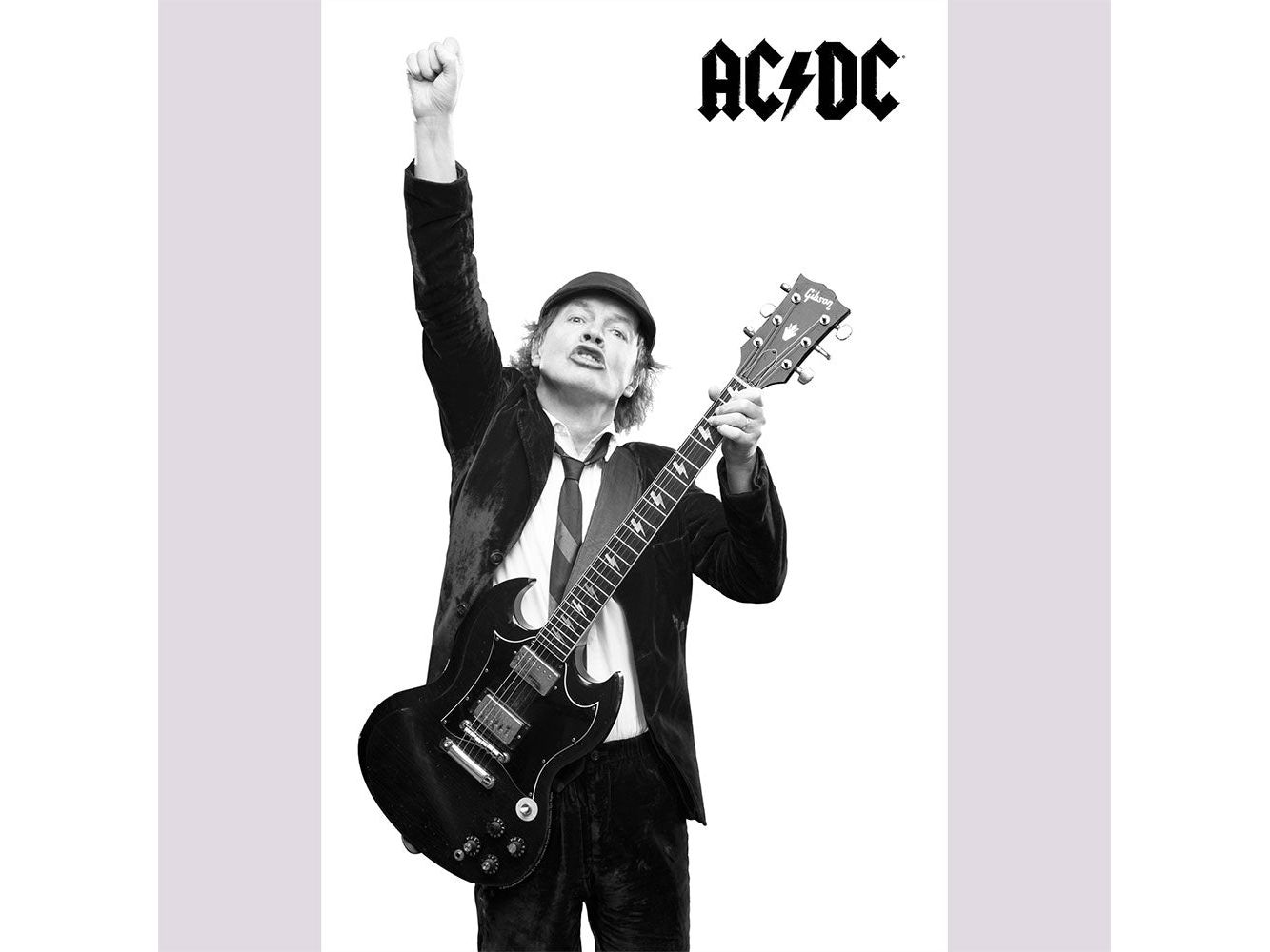 AC/DC 'Angus' Textile Poster