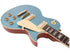 Vintage V100M Mini Double Coil ReIssued Electric Guitar ~ Gun Hill Blue