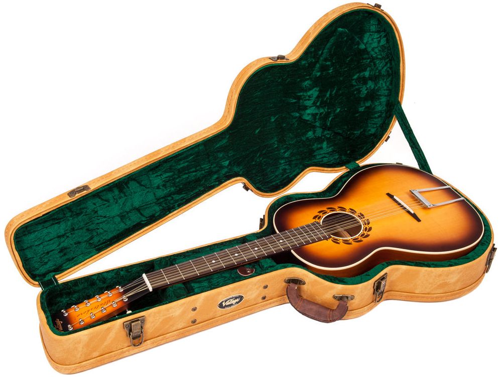 Vintage 'Statesboro' Paul Brett 12 String Acoustic ~ Satin Antique Burst