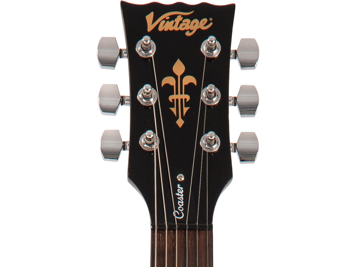 Vintage V69 Coaster Series Electric Guitar ~ Boulevard Black
