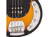 Vintage V96 ReIssued 4-String Active Bass ~ Sunset Sunburst