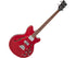 Vintage REVO Series 'Supreme' Semi Acoustic Bass ~ Cherry Red