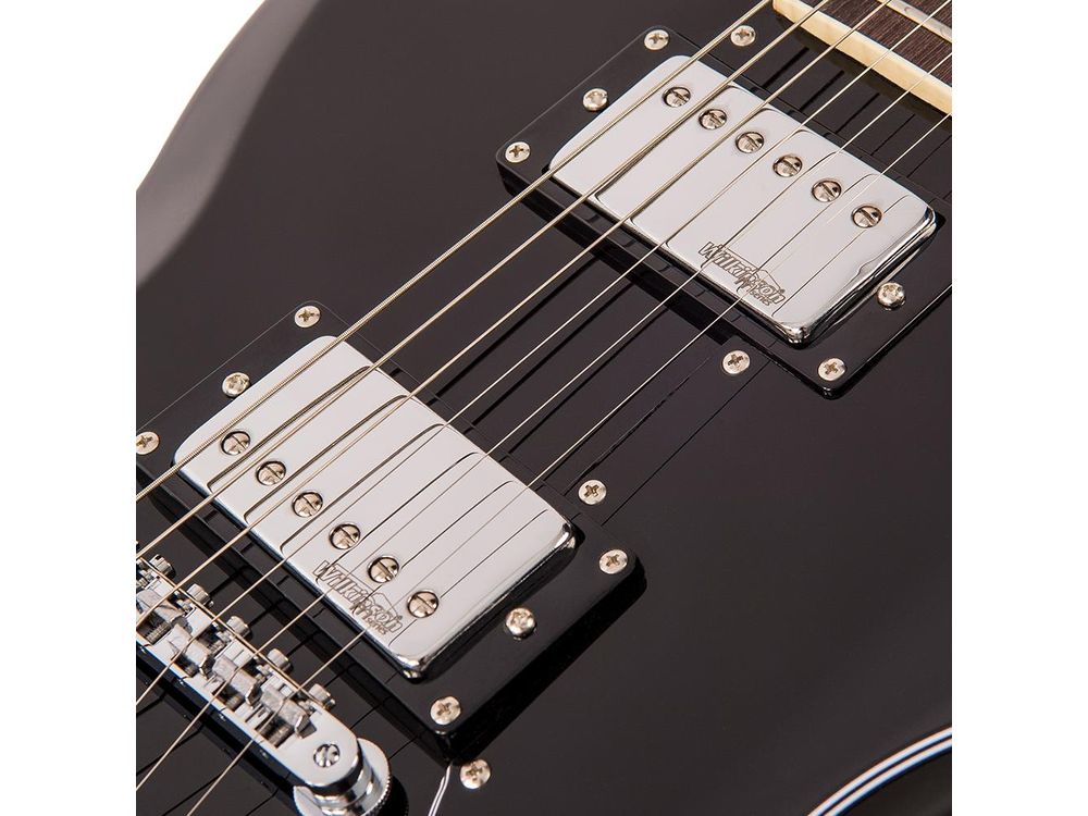 Vintage VS6 ReIssued Electric Guitar ~ Gloss Black