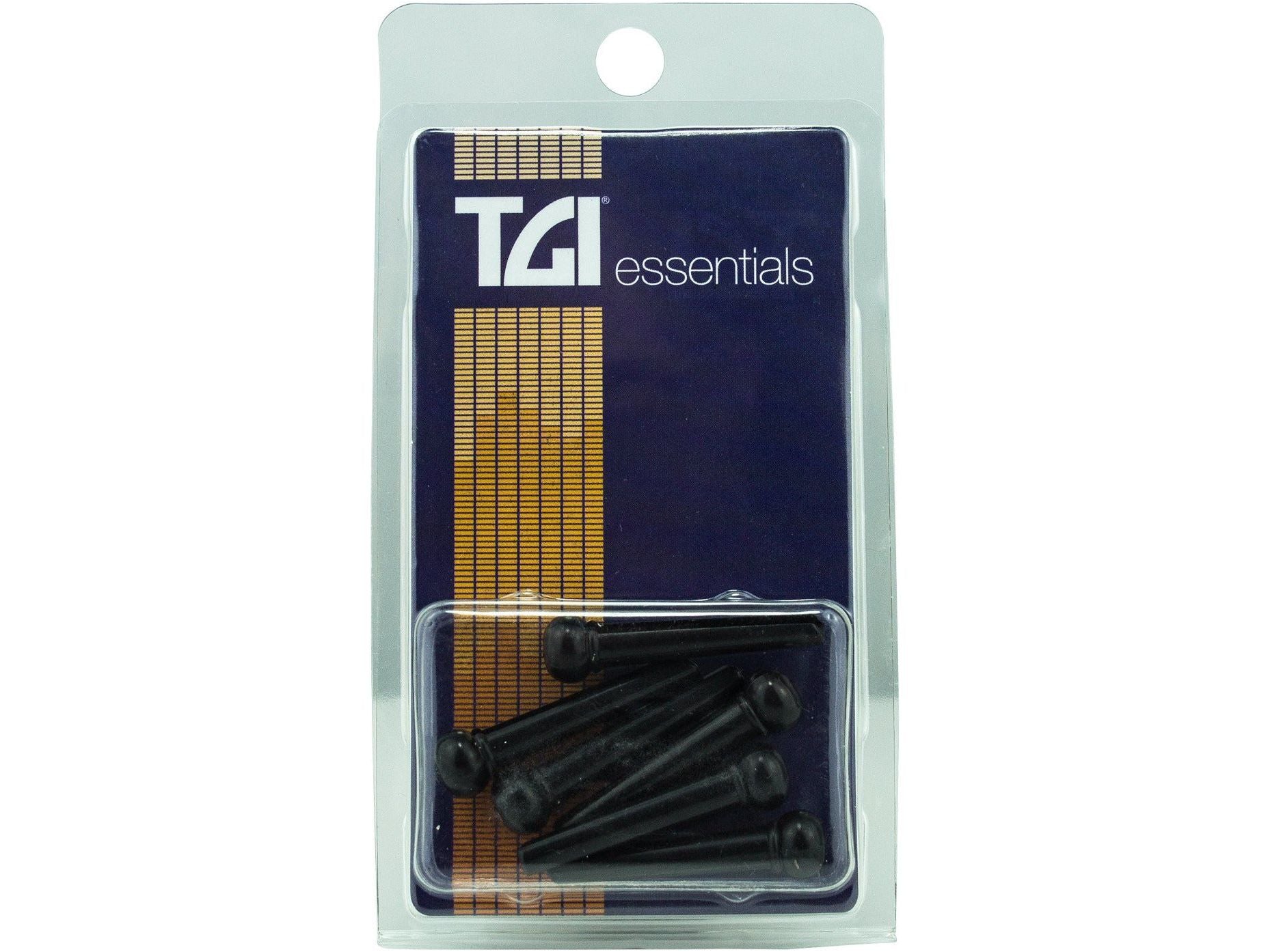 TGI Bridge Pins - Plastic Black with Dot