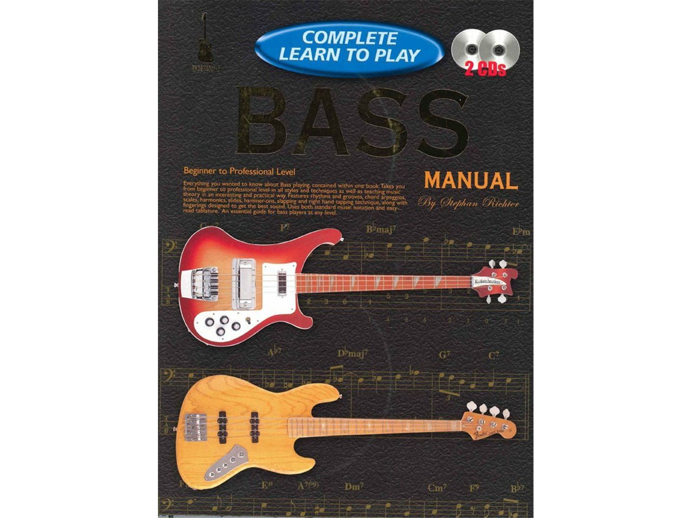 Complete Learn To Play Bass Guitar Manual +online