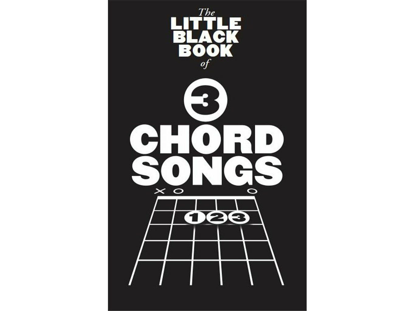 Little Black Book Of 3 Chord Songs Guitar