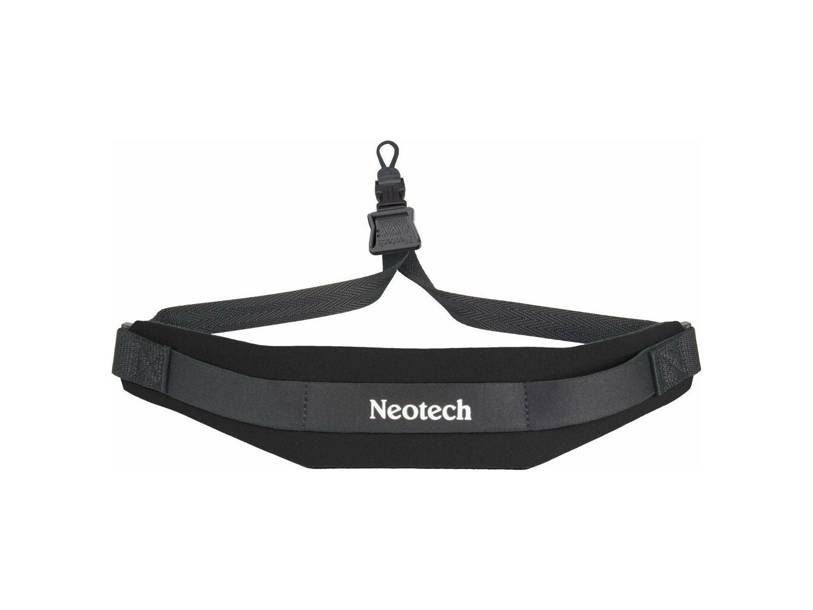 NEOTECH SOFT SAX STRAP BLACK REGULAR - LOOP CONNECTOR